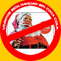 pere noel ne peut pas boire de coca